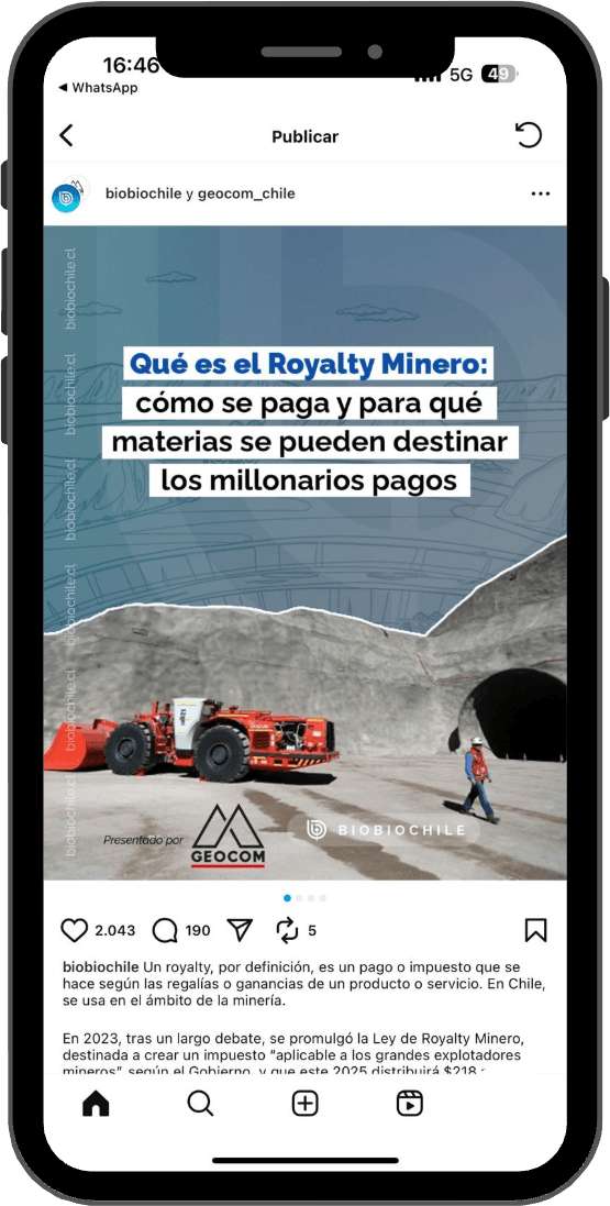 Auspicio Post IG/FB