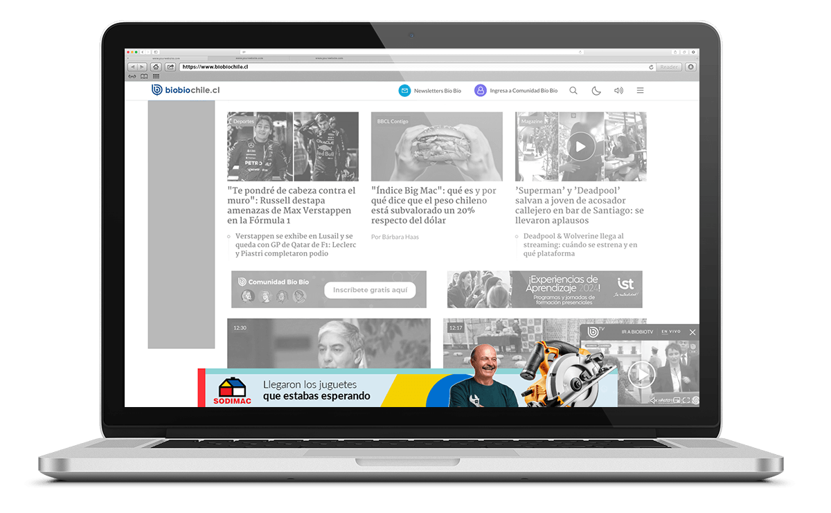 banner footer