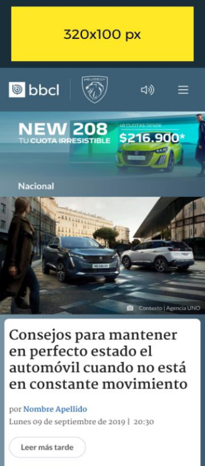banner mobile sky