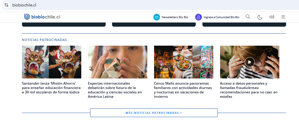 home patrocinadas